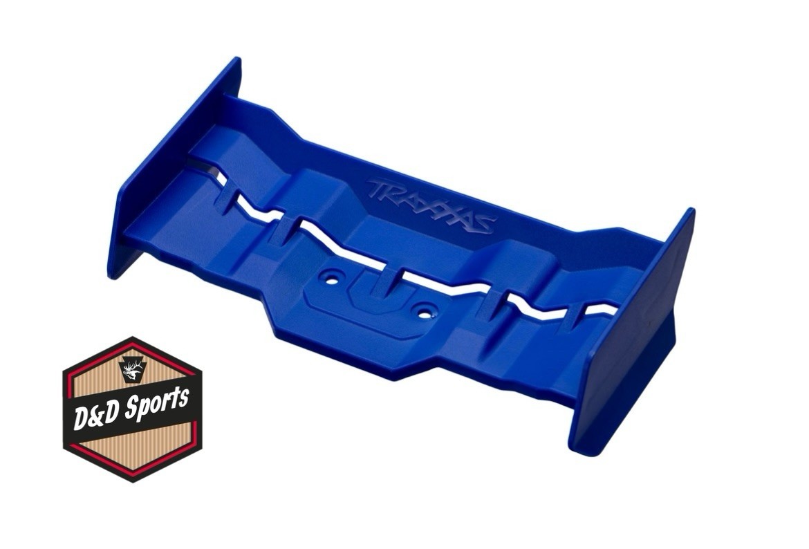 Traxxas 10718-BLUE - Rear Wing - Blue (Mini XRT)