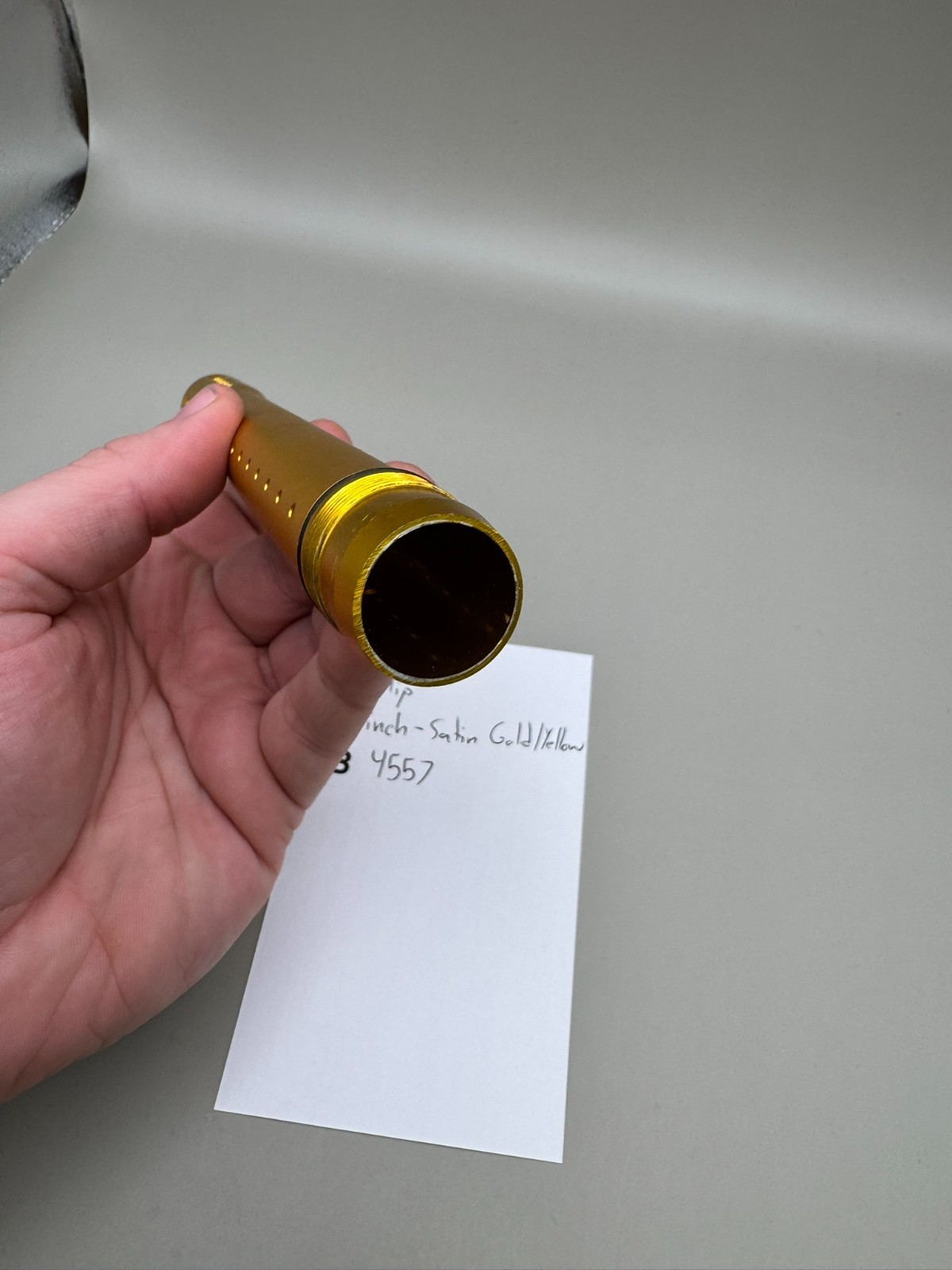Dye UL Tip 14 inch-Satin Gold/Yellow