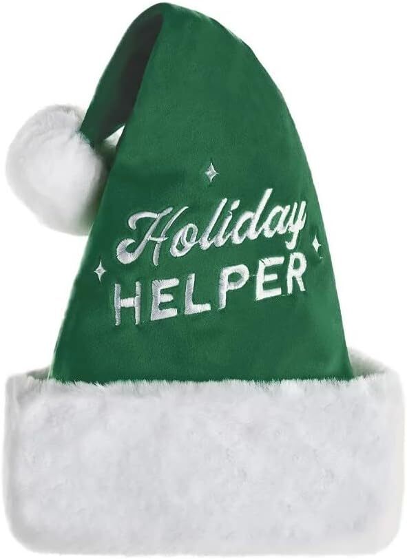Santa Claus Hat Christmas Holiday Suit Yourself Adult Costume Accessory 3 COLORS
