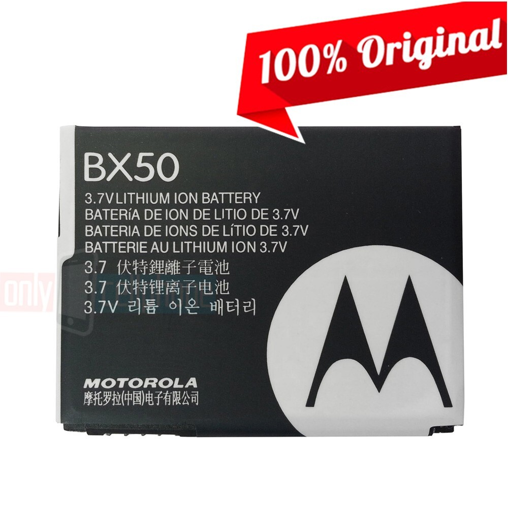Original Motorola SNN5807A BX50 Battery for RAZR2 V8 V9 V9m V9x Z9 Zine ZN5 i9