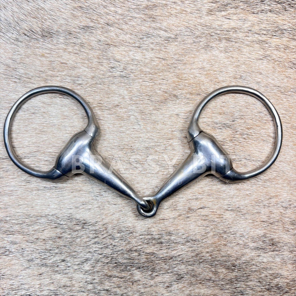 5" Korsteel Eggbutt Hollow Mouth Snaffle