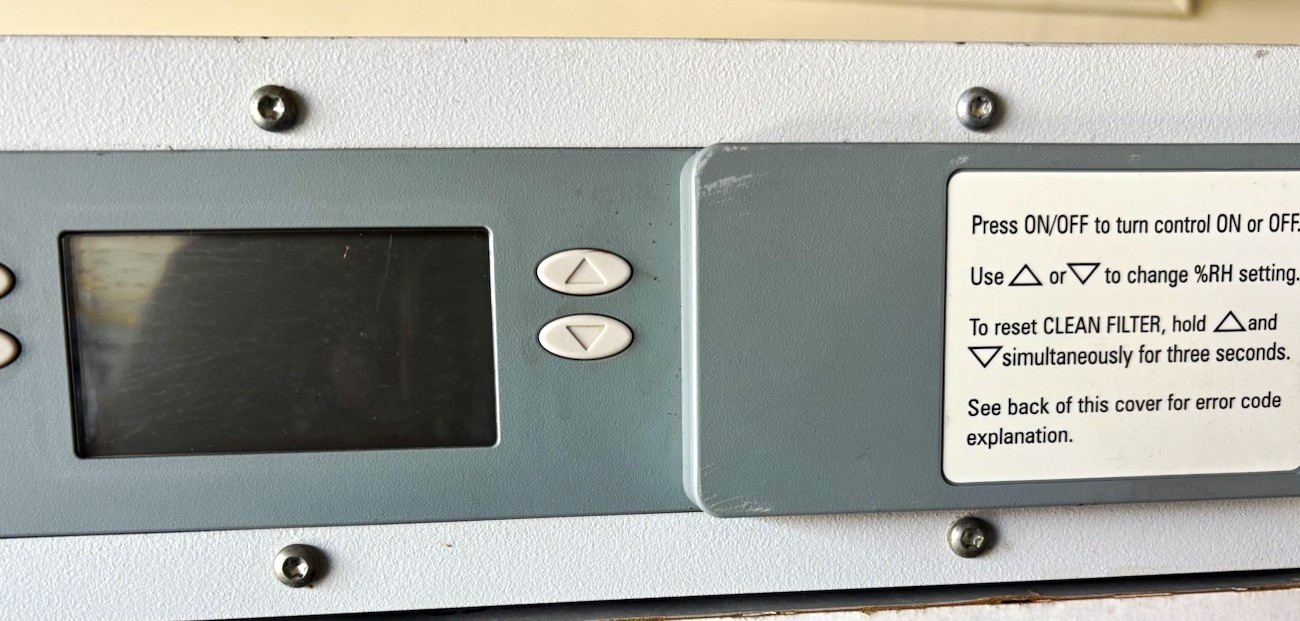 Air Products and Controls Fire Alarm Panel LCD Display Interface Keypad ON/OFF