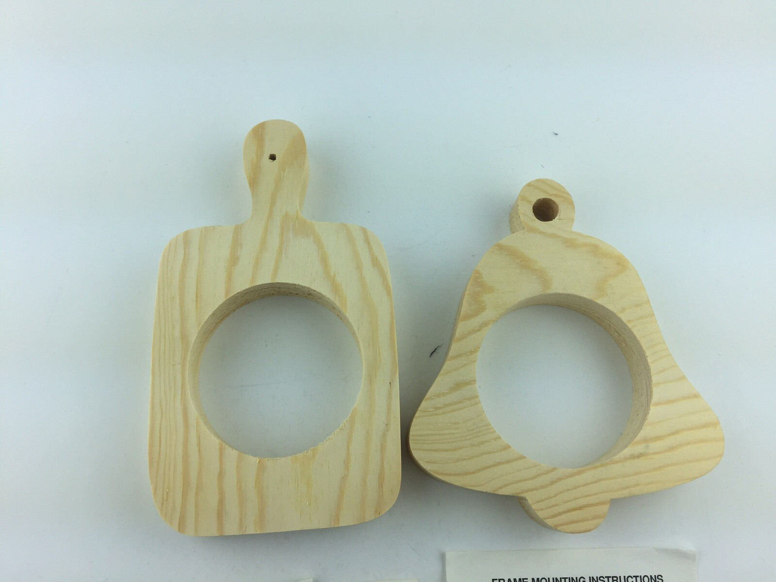 Hornbook And Bell Finishing Frame For Cross Stitch Projects With Patterns