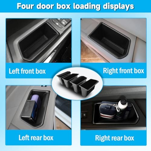 Atlas Door Side Storage Box Handle Container Compatible with 2018-2023 VW