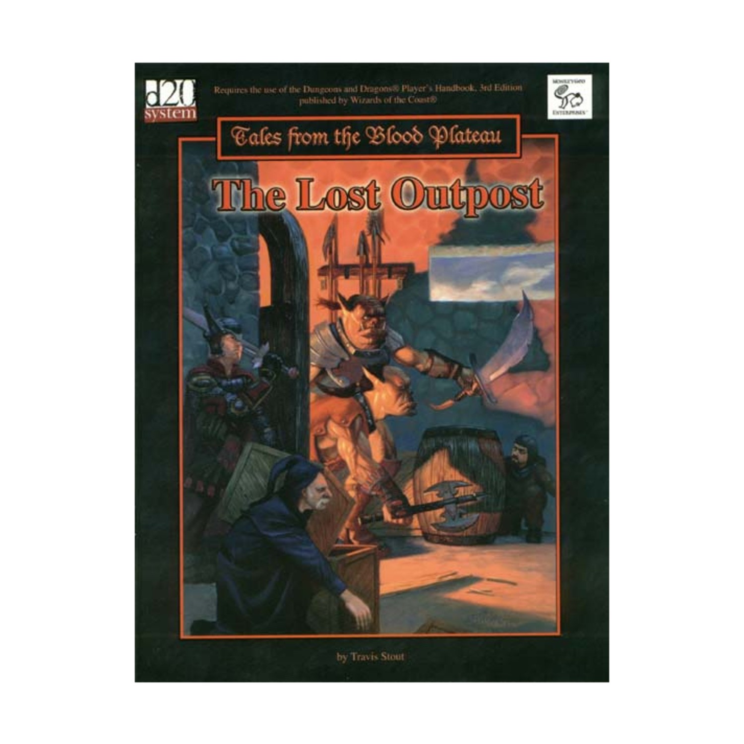 Monkey God Fantasy RPG Lost Outpost VG+