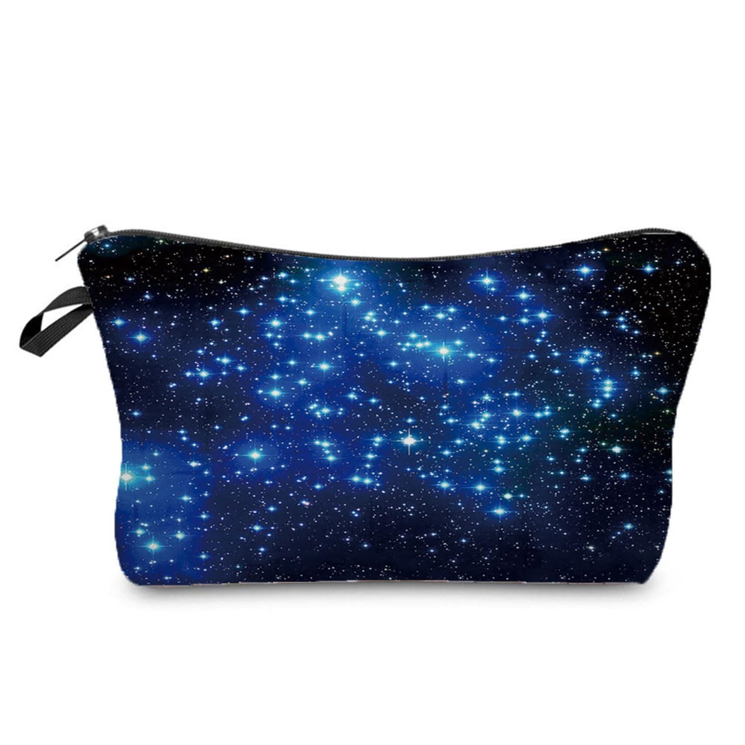 Starry Sky Cosmetic Bag for Women Cute Makeup Bag for Purse Travel Toiletry Z...