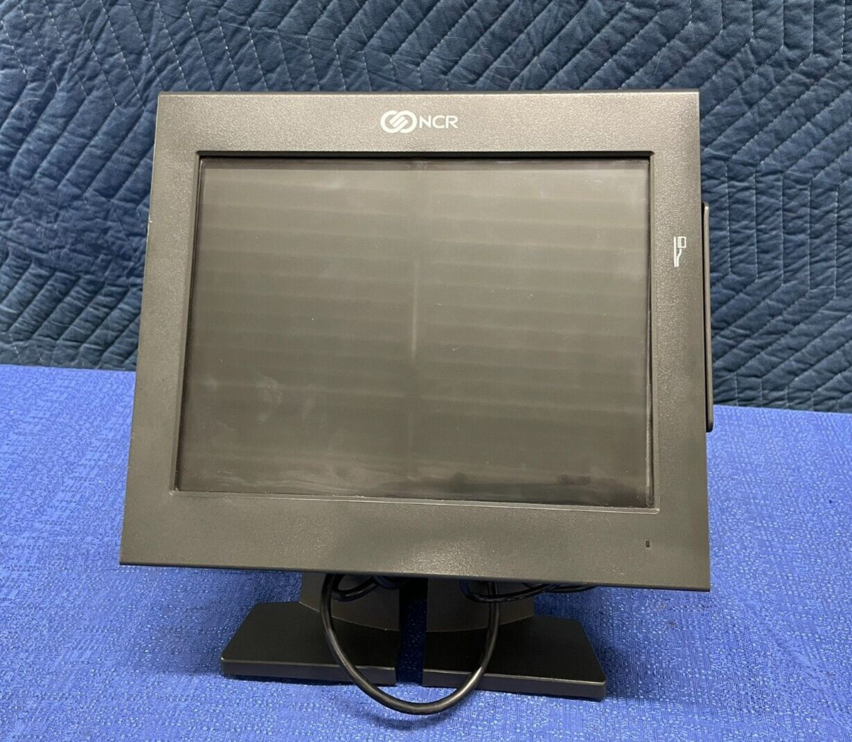 NCR 12" POS System Intel Atom D2701 @ 2.13 GHz 2GB RAM 14GB HDD w/ Stand+Adapter