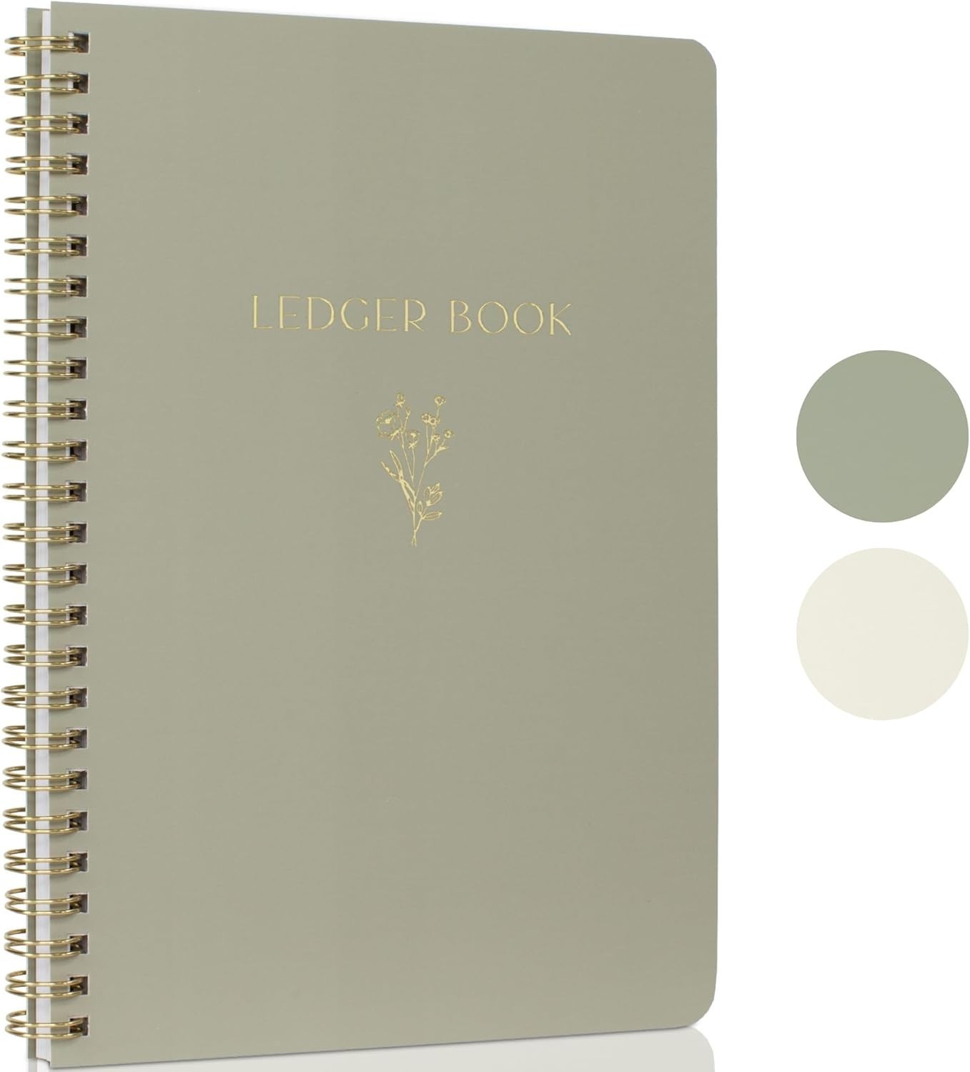 Easy to Use Accounting Ledger Book - The Perfect Expense Tracker Notebook