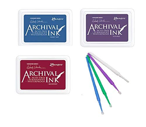 Ranger Wendy Vecchi Archival Ink Bundles with PTP Flash Deals Detail Sticks