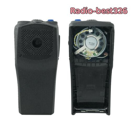 Black Front Case Housing Cover Kit For EP450 PR400 With Speaker Two Way Radio