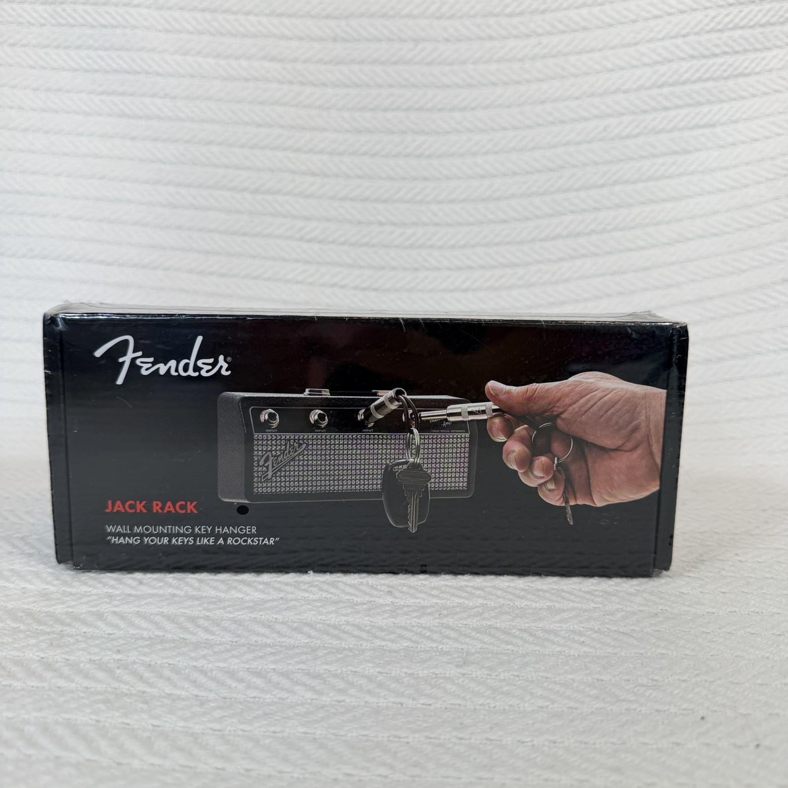 Pluginz Fender Jack Rack Key Holder  Includes 4 Keychain. NIB