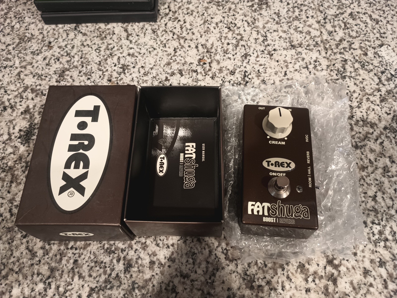 T-Rex Fat Shuga Overdrive with Reverb Pedal