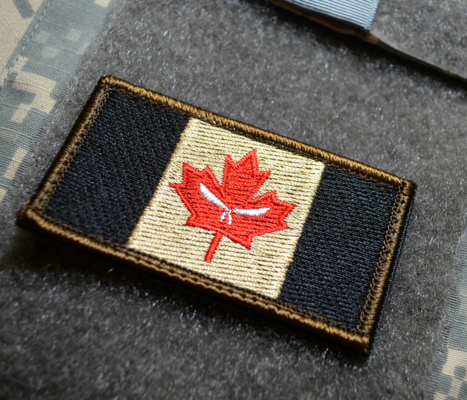 CSOR JTF2 Deuxième Force Opérationnelle Interarmées St. James Cross & SP OPS Tab