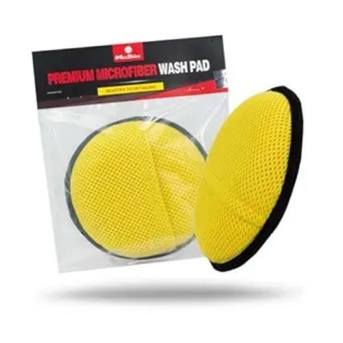 5.7" Universal Soft Microfiber Wax Applicator Pad with Breathable Finger Pocket