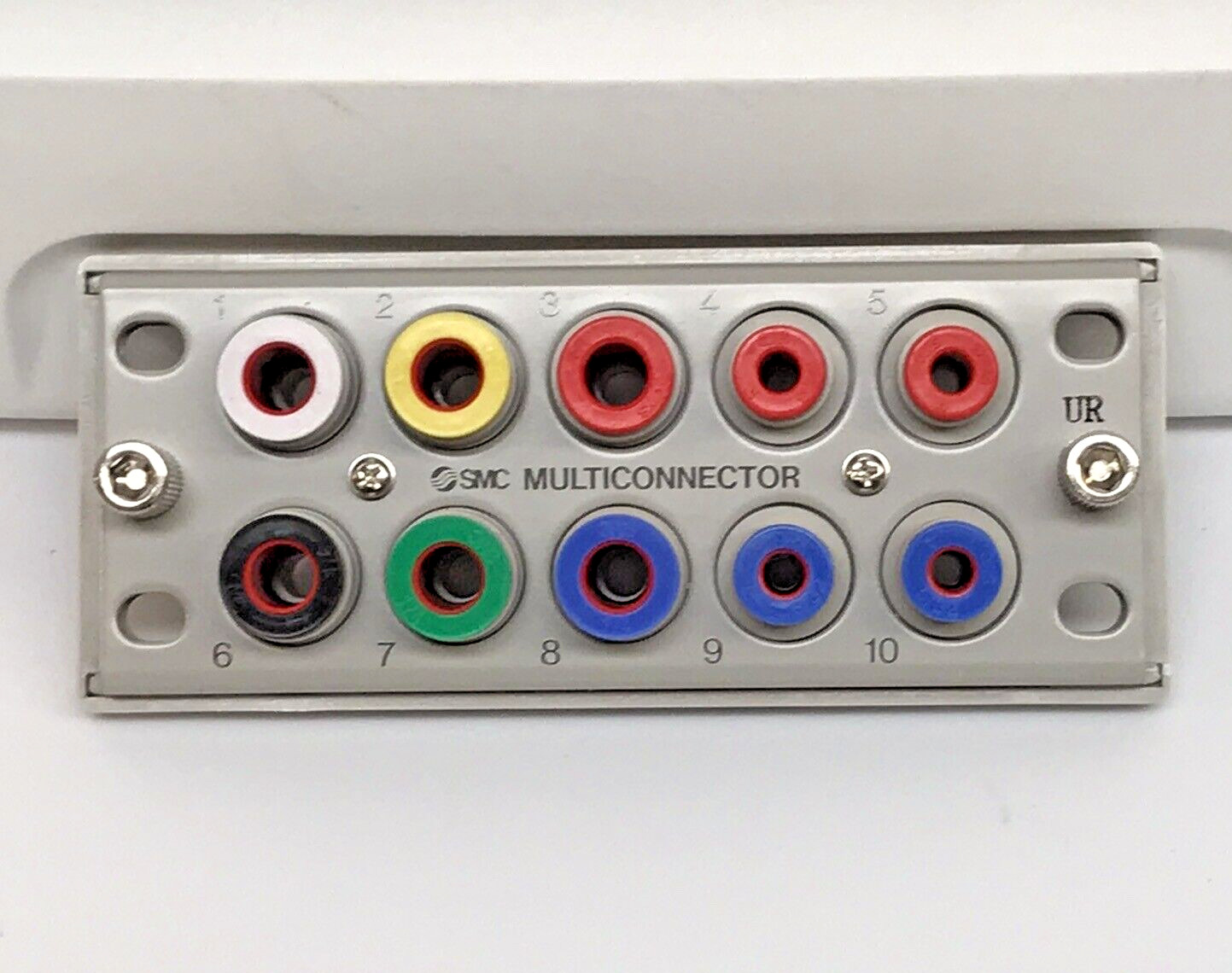 SMC 10 Port Pneumatic Multiconnector 6, 1/4 & 4, 5/32