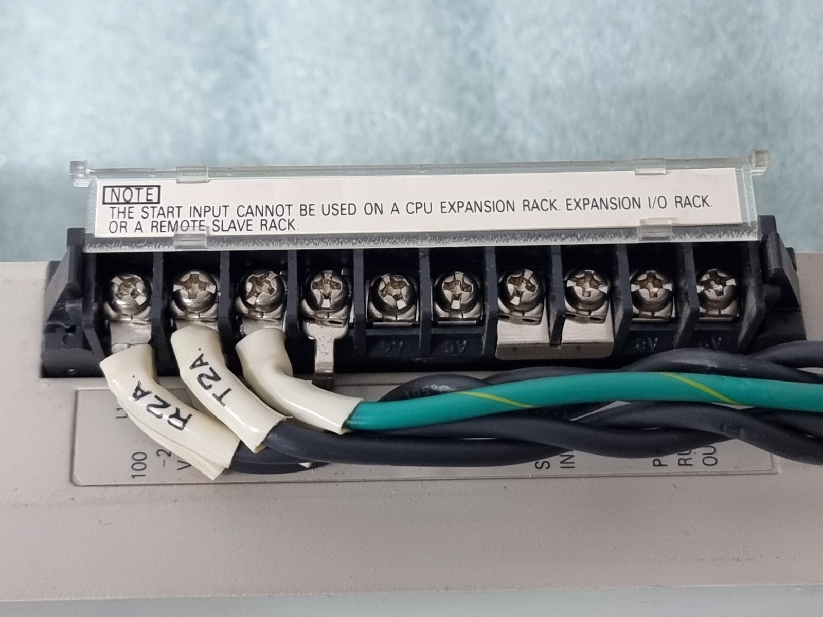 Omron CV500-PS221 POWER SUPPLY UNIT PS221 COVER MISSING