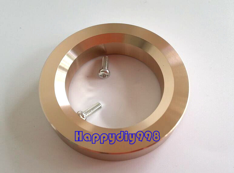 1PC tube AMP Aluminum Decorate Base Ring Washer For 300B 6P3P 54mm Golden color