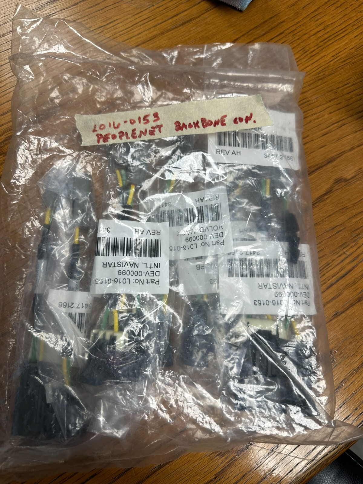 New Full Set of Peoplenet L016-0153 REV AH Backbone Connection DEV 000099 NIP