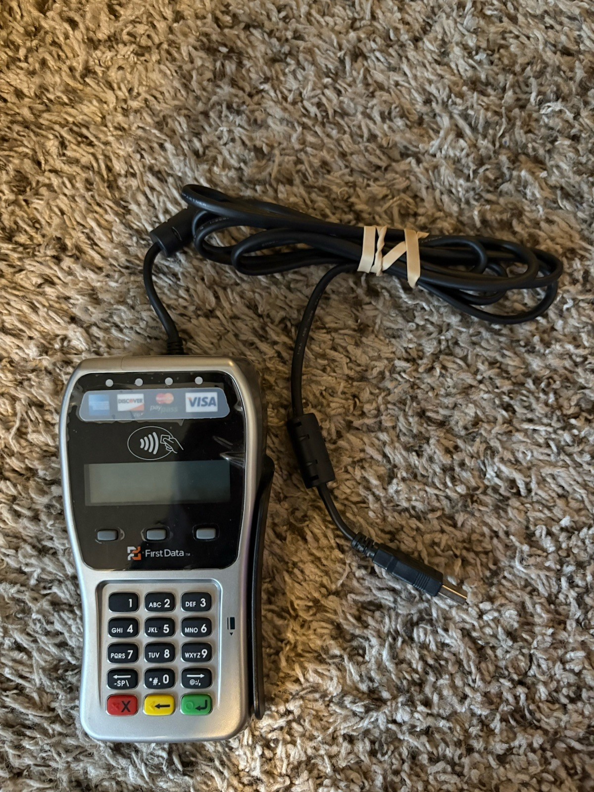 First Data FD-35 Pin Pad Credit Card Reader