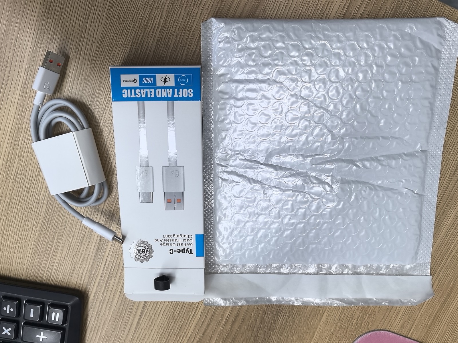 Hand Phone USB Type-C Data Cable 6A Fast Charging USB-A to USB-C Chager Cord US