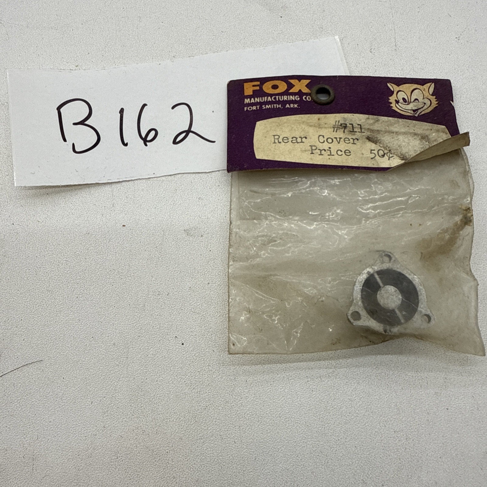 Fox #711 Rear Cover Model Engine Part