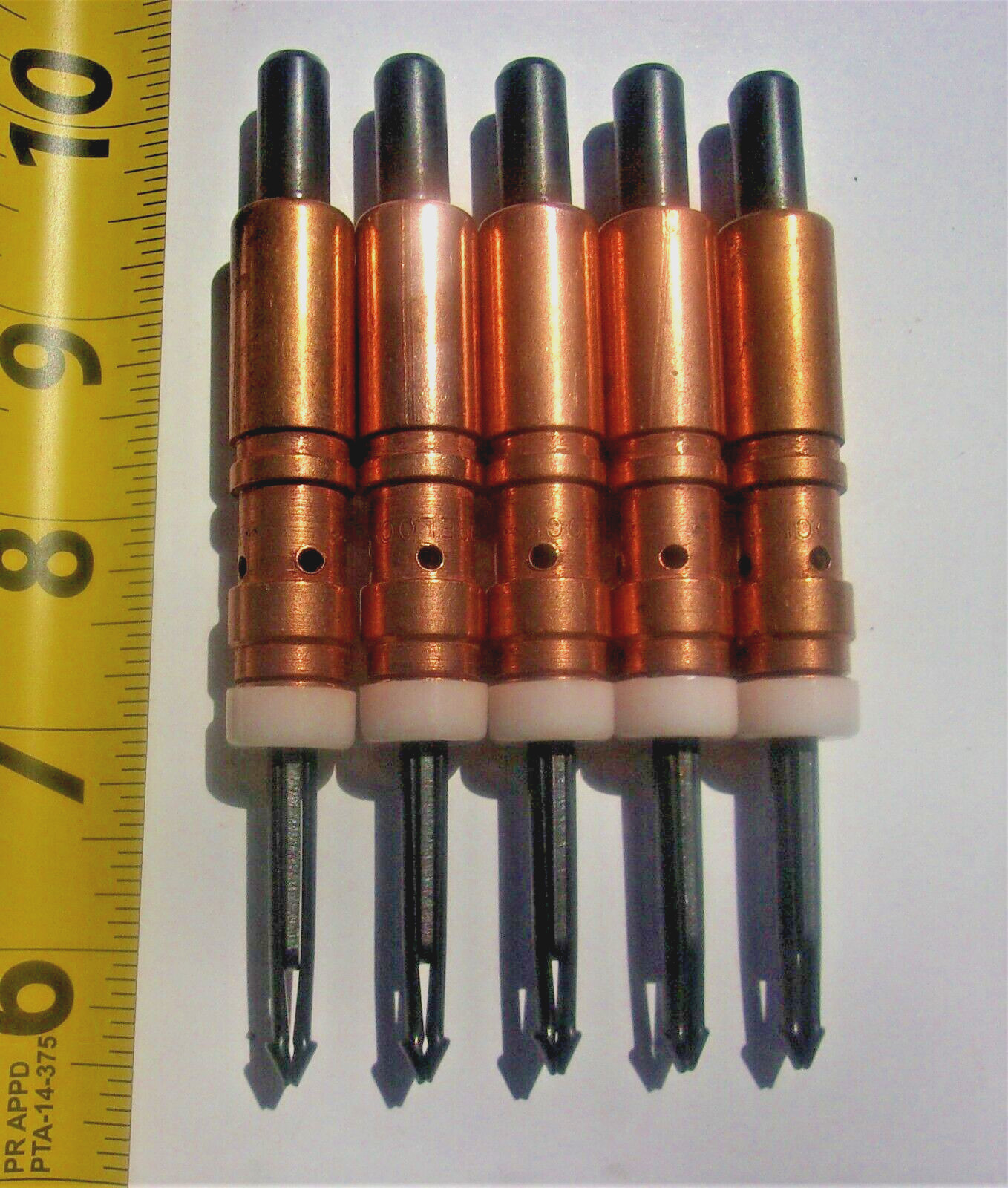 5 - Cylindrical 1/4" Clecos with 1/2" to 1" grip CSXL-BF-1/4-PC