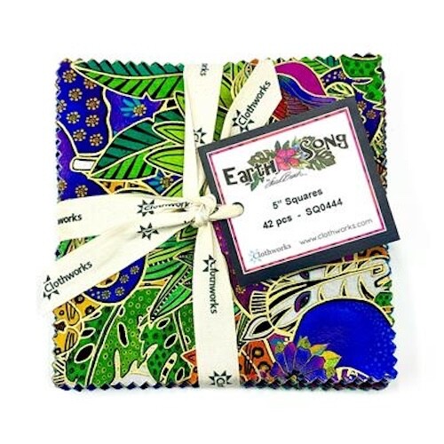 Laurel Burch**EARTH SONG**CHARM PACK~SUPER SALE!!!!
