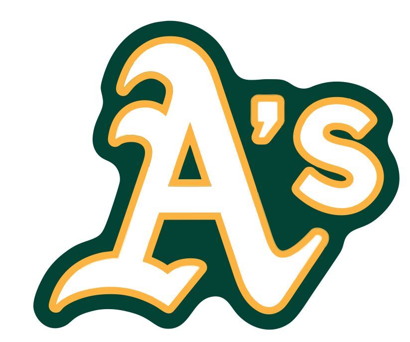 Oakland Athletics Oakland A's MLB Baseball Sticker Decal S345