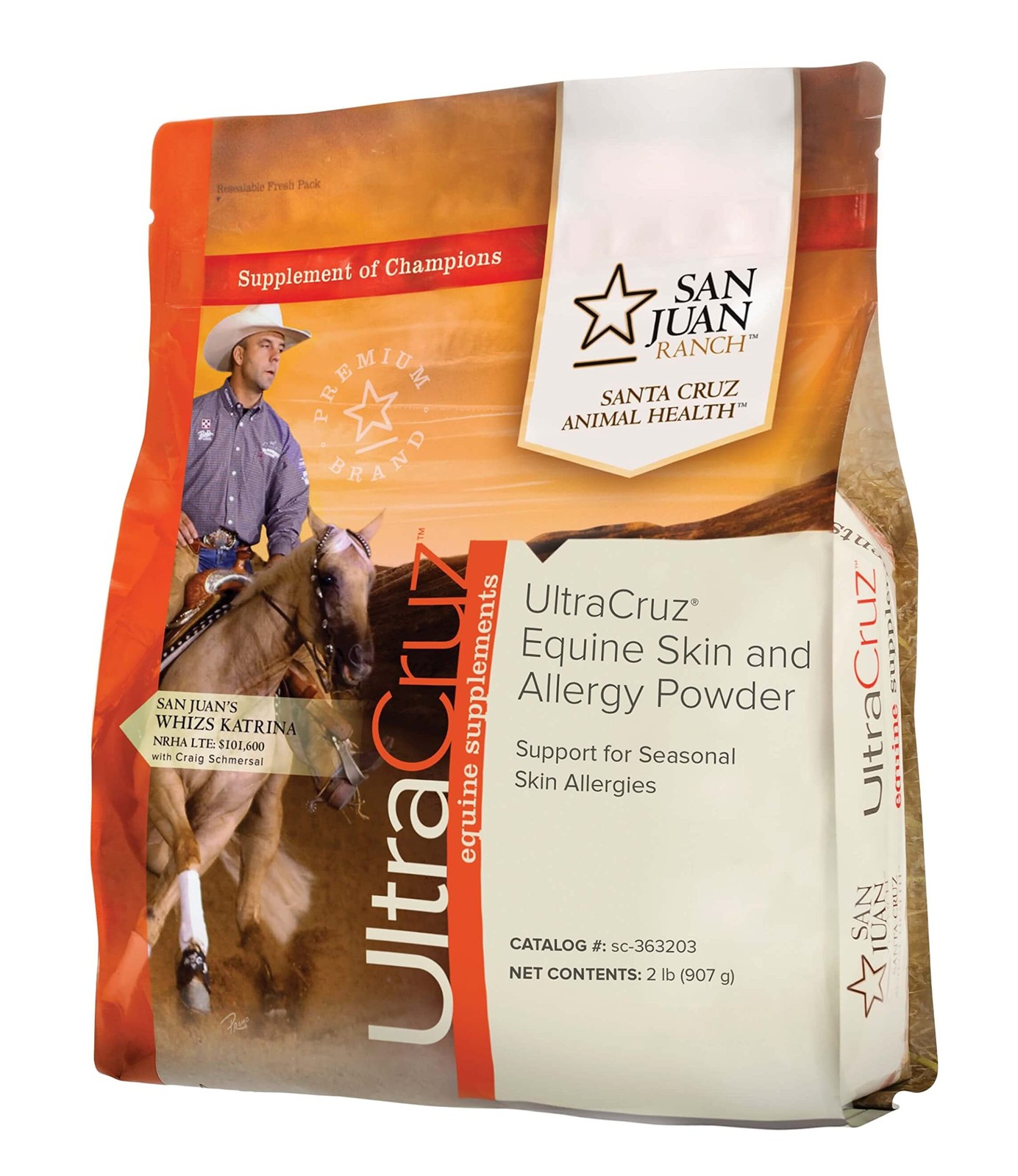 UltraCruz-sc-363203 Equine Skin and Allergy Supplement for Horses, 2 lb, Powd...