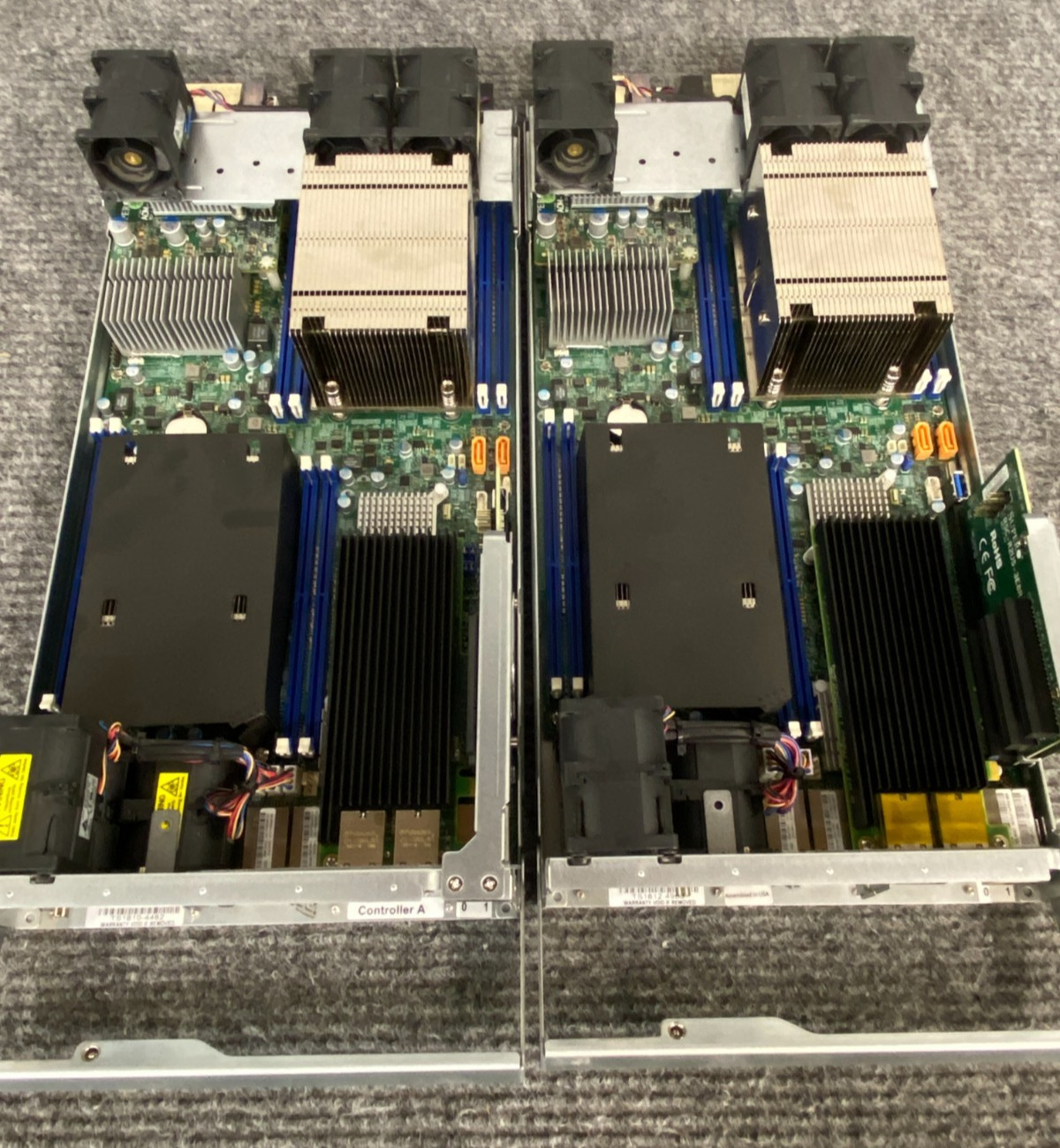 Nimble Storage CS200 16-Bay Storage Array CSE-933, 2x Controllers, 2x PSU &Cords