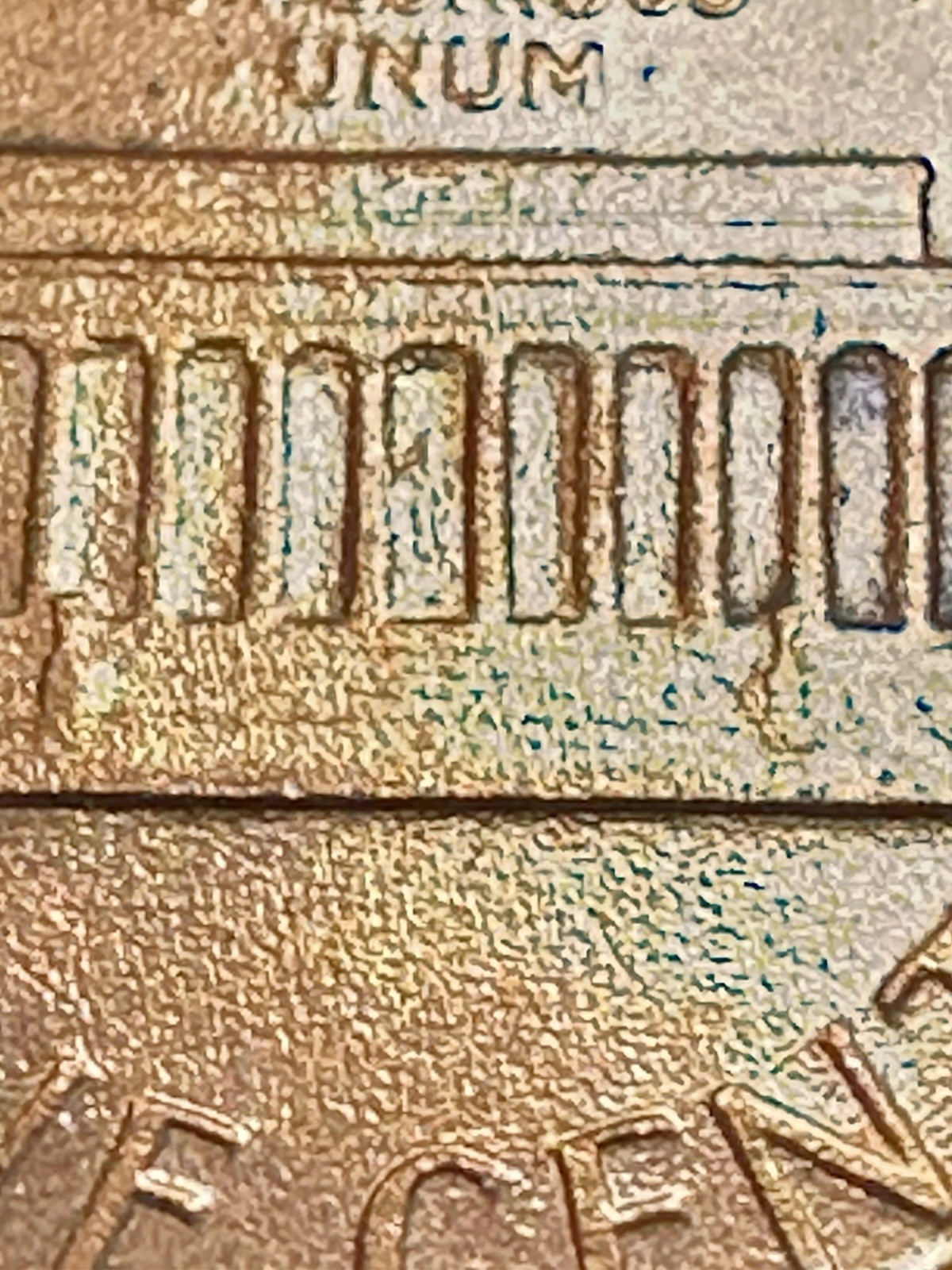 1982 Penny LD 2.5 Grams, Die Error Obv/Rev