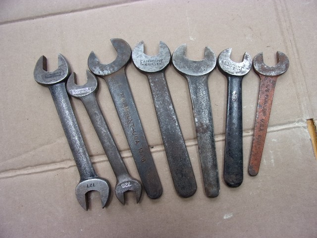 VINTAGE FAIRMOUNT TOOL LOT