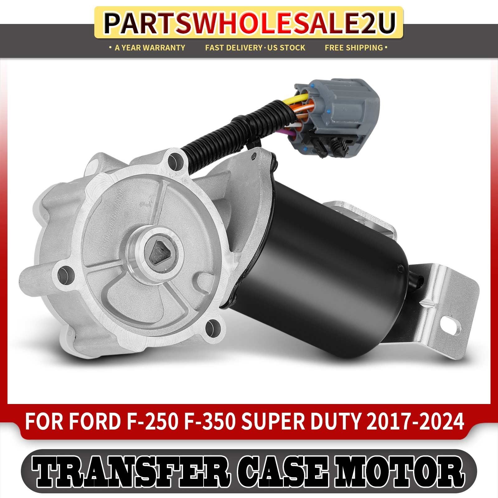 New Transfer Case Shift Motor for Ford F-250 Super Duty F-350 Super Duty 17-24