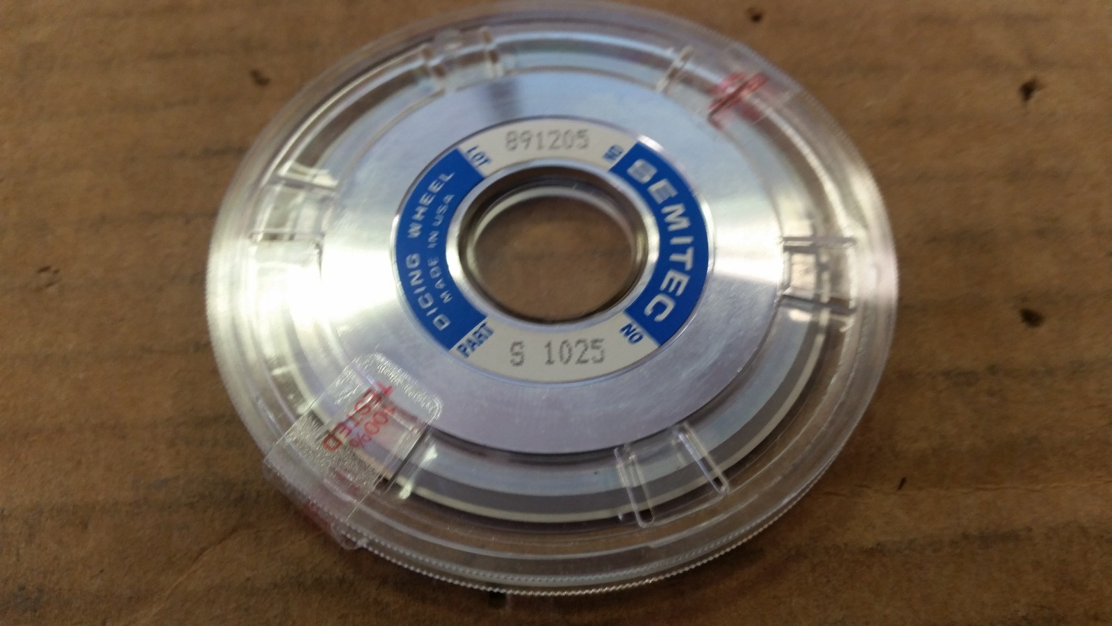 New Semitec Wafer Dicing Wheel Blade.S1025 2.18" OD 3/4" ID