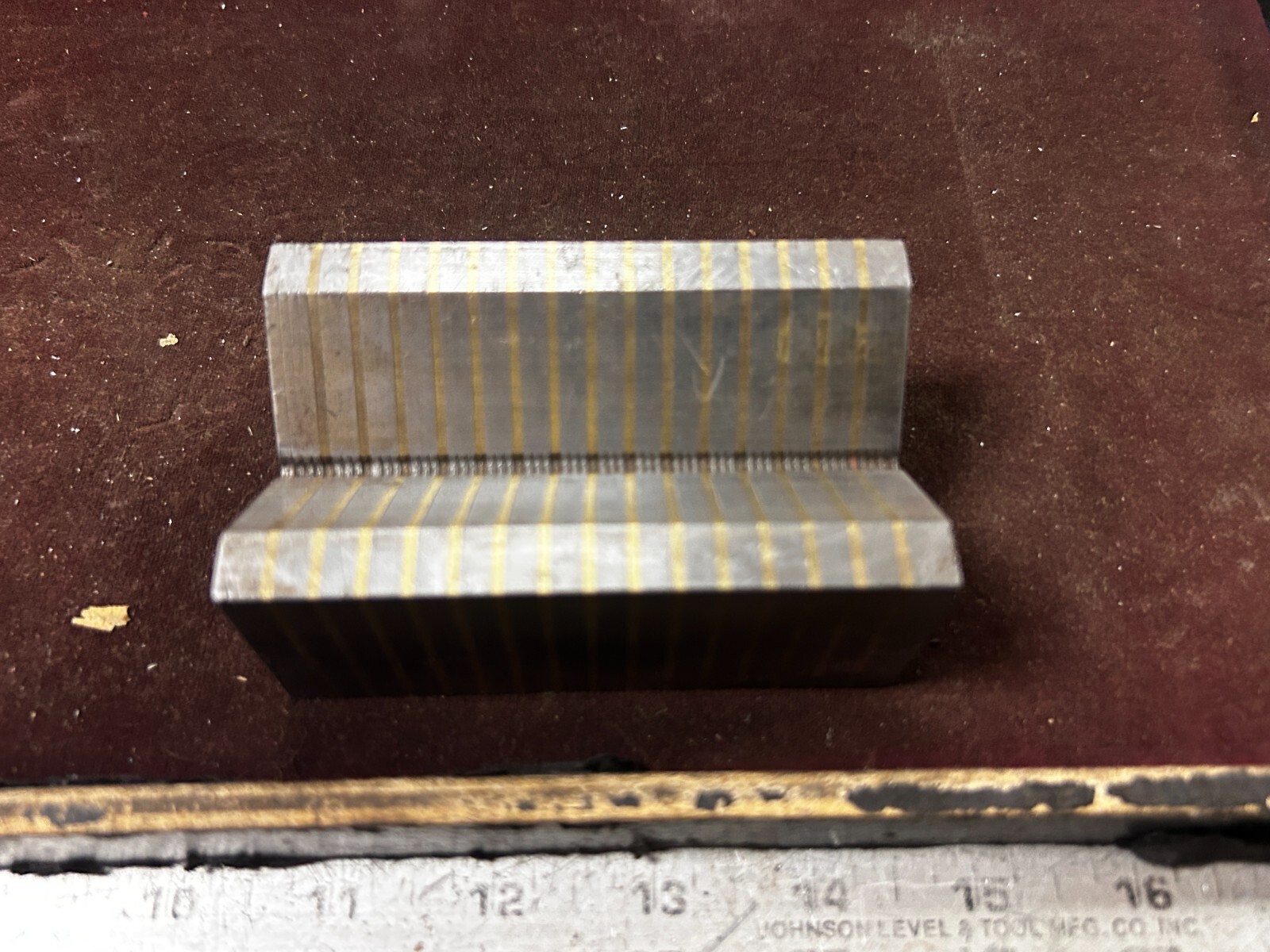 MACHINIST  GrnCbA  LATHE MILL  Machinist Magnetic Transfer V Block Ab