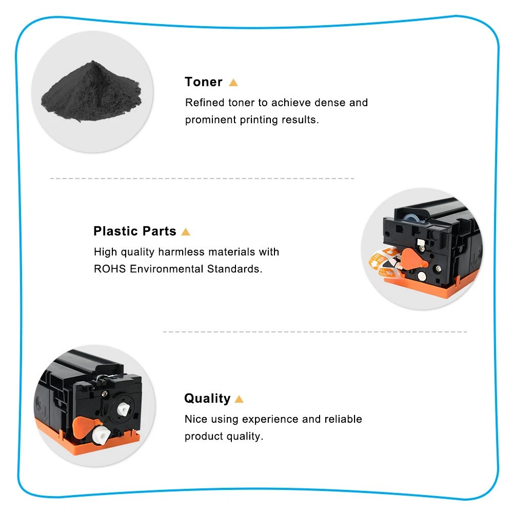 4PK Fit For HP 218A Toner 218X W2180A for LaserJet Pro 3201dw MFP 3301sdw cdw