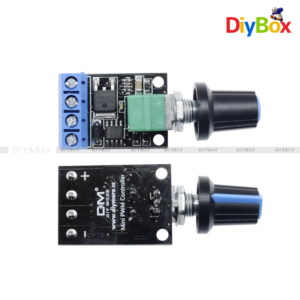 DC 3A 5V-15V PWM Speed Regulation LED Dimming Ultra High Linearity Band Switch