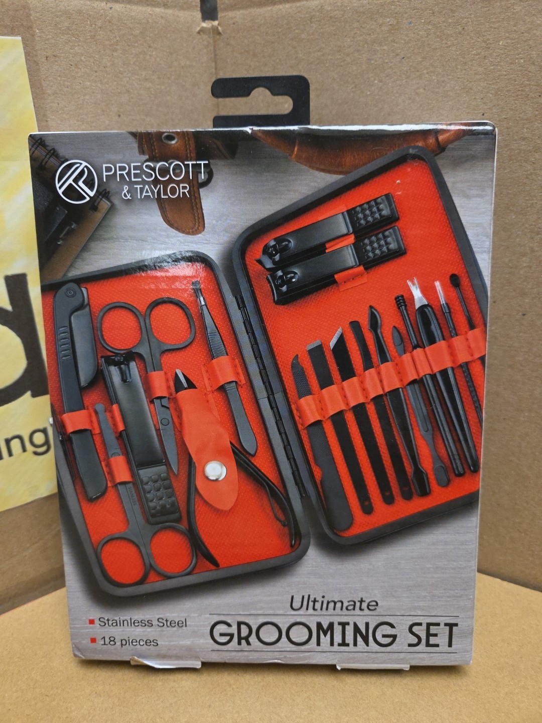 ULTIMATE 18-PIECE GROOMING SET - NEW! SEALED!
