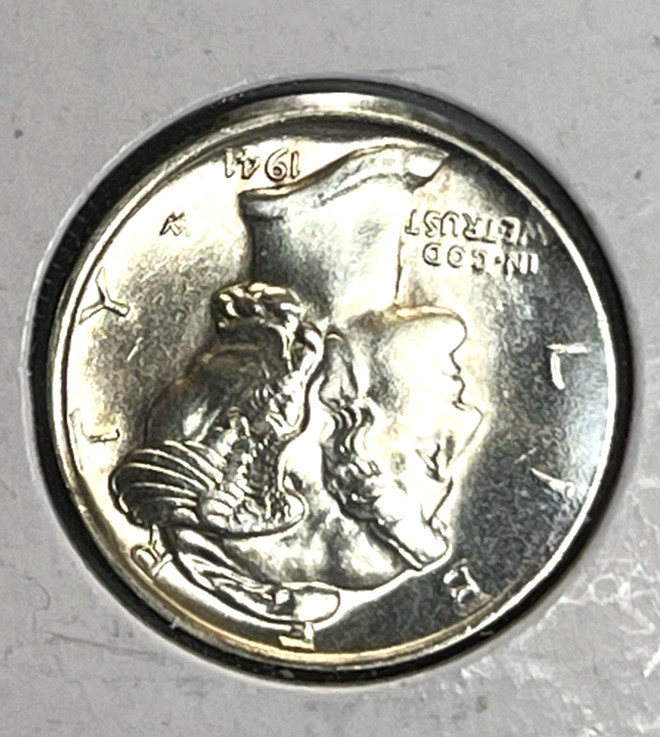1941 MERCURY DIME FSB PRISTINE GEM