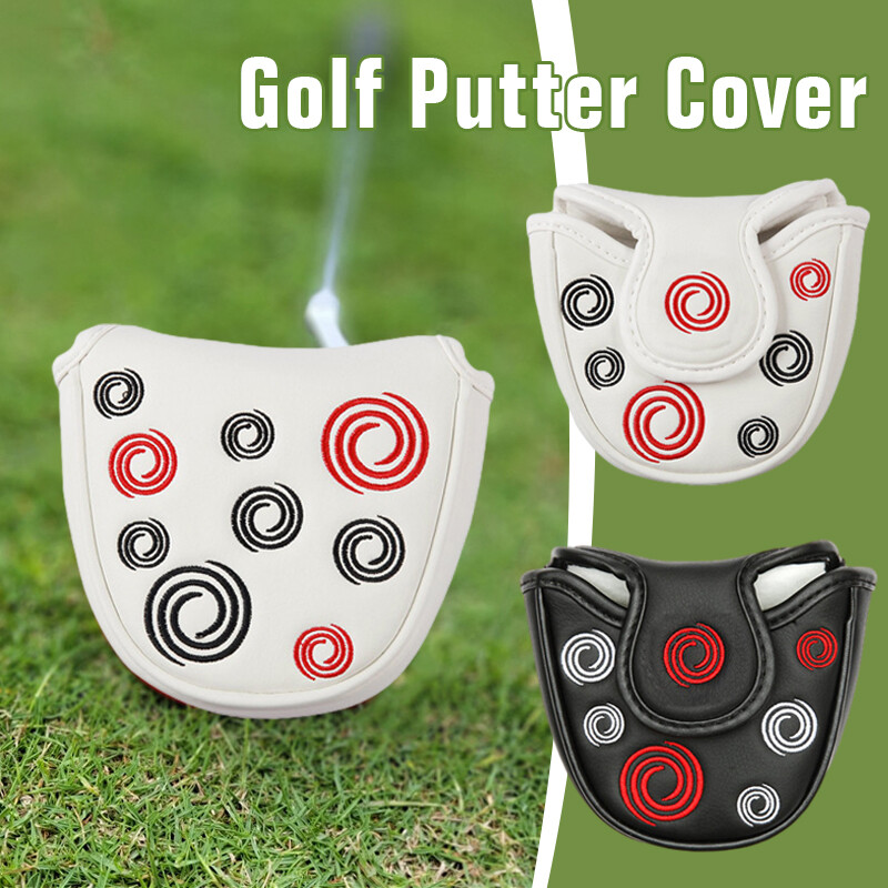 Golf Mallet Putter Cover Mallet Putter Headcover Magnetic Golf Gift Club Covers