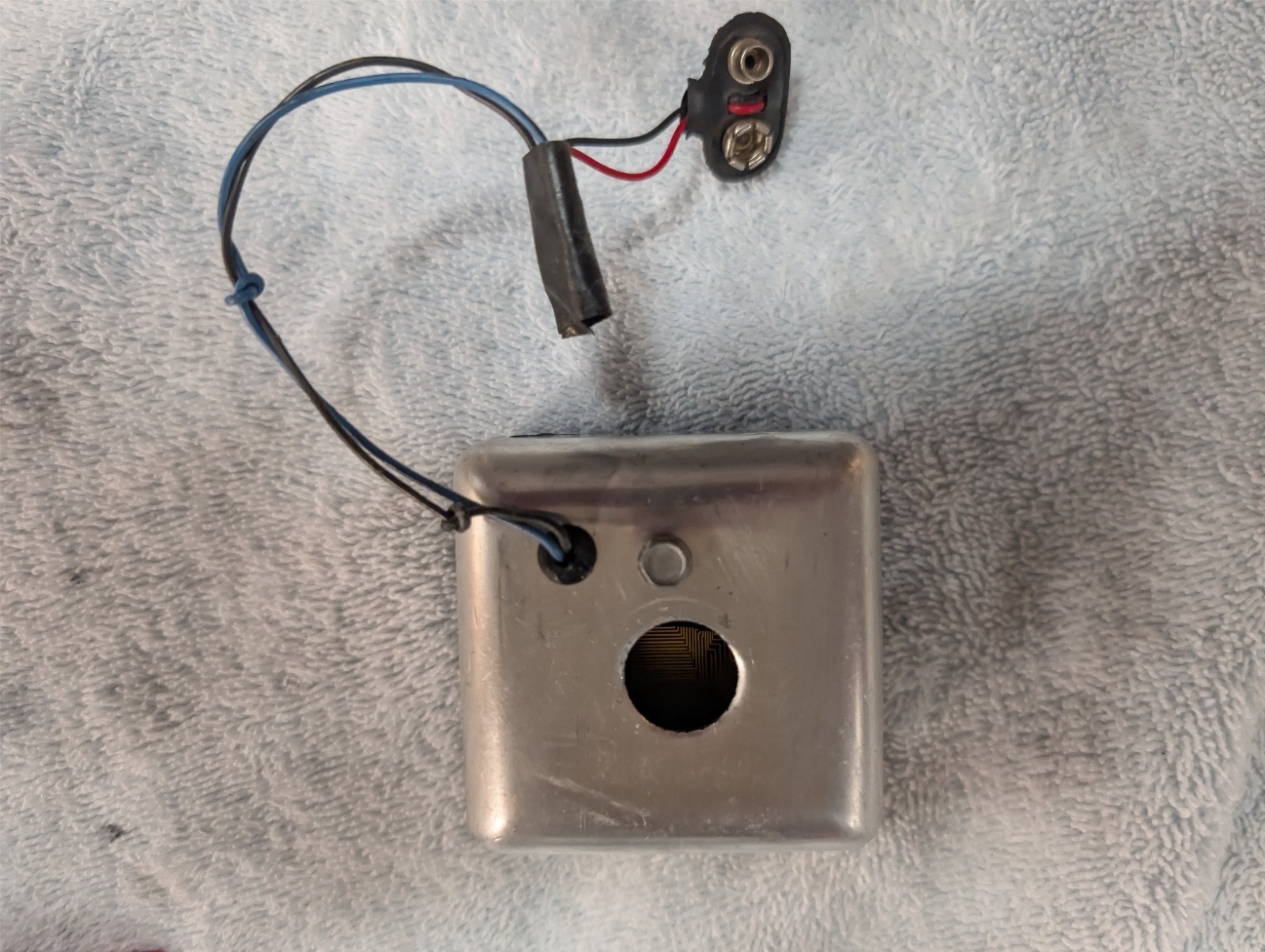 Black Beechcraft Quartz Chronometer - Tested With 9 Volt Battery See Pictures