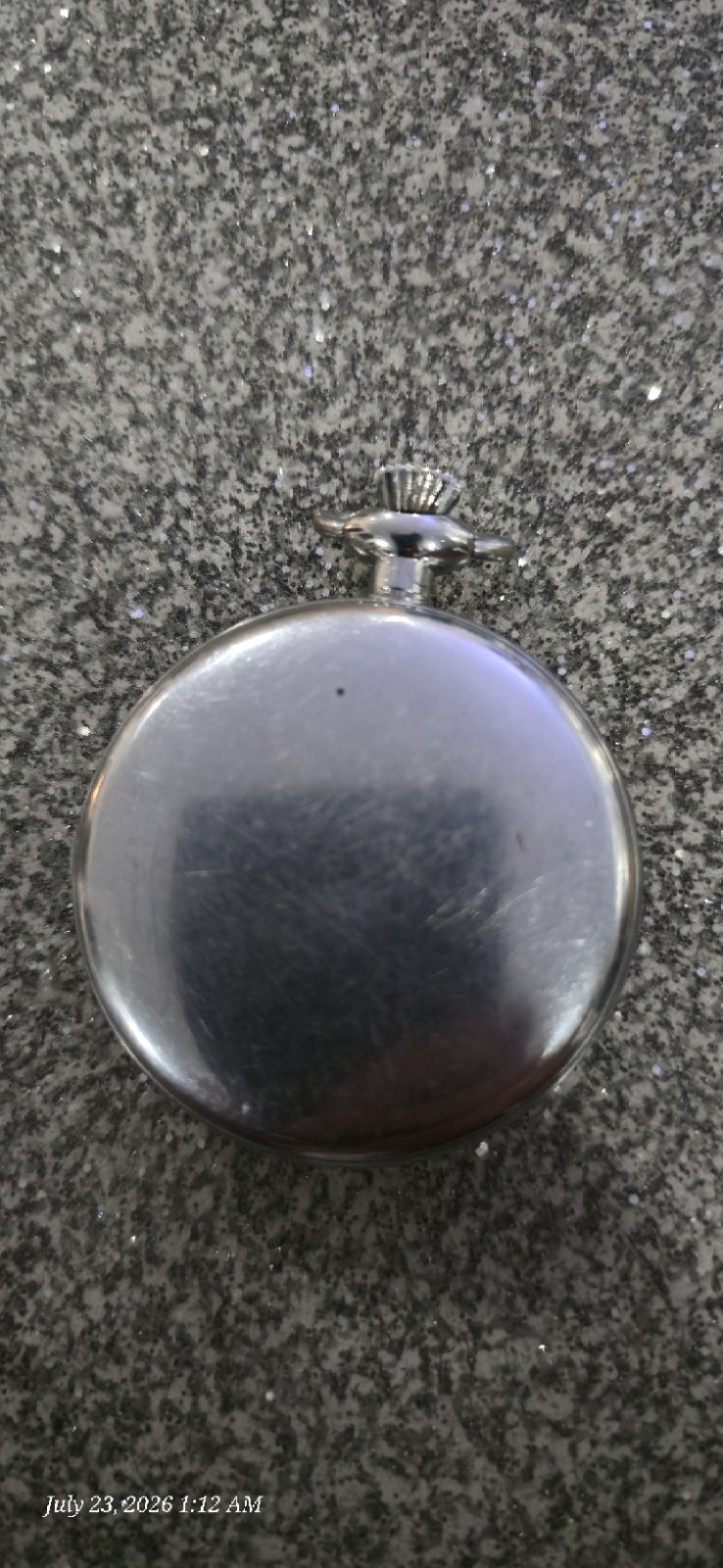 Antique Swiss Security Mechanical Manual Winding Stopwatch *WORKING*POLISHED*