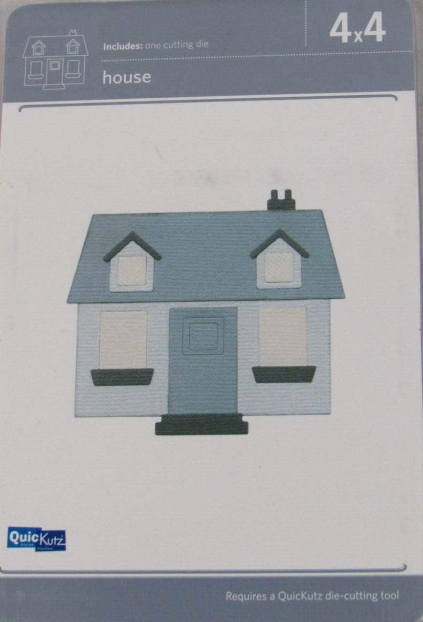 QuicKutz House 4x4, 1 Cutting Die Set REV-0213-S
