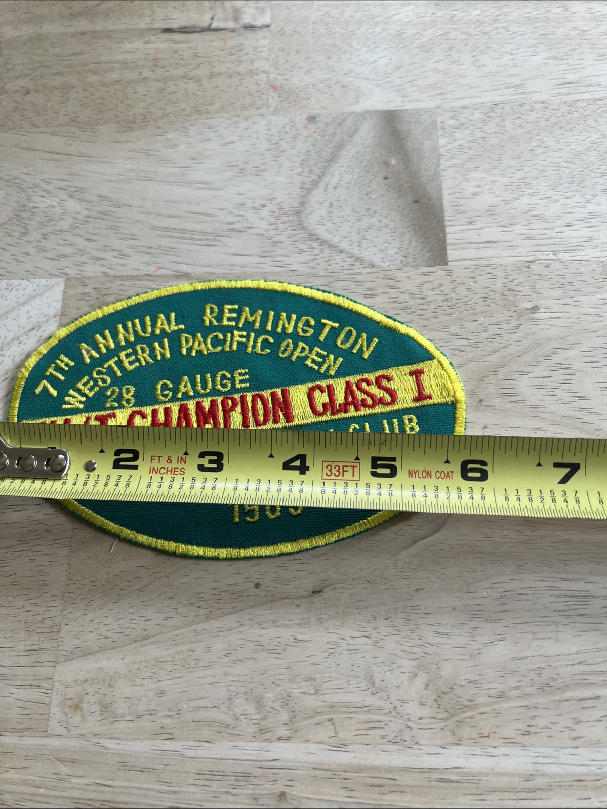 VTG “69” 75th annual Remington western Pacific open patch