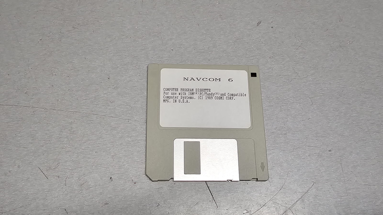 Big Box Software Cosmi NavCom 6 (The Persian Defense) (IBM)(3.5" Disk)