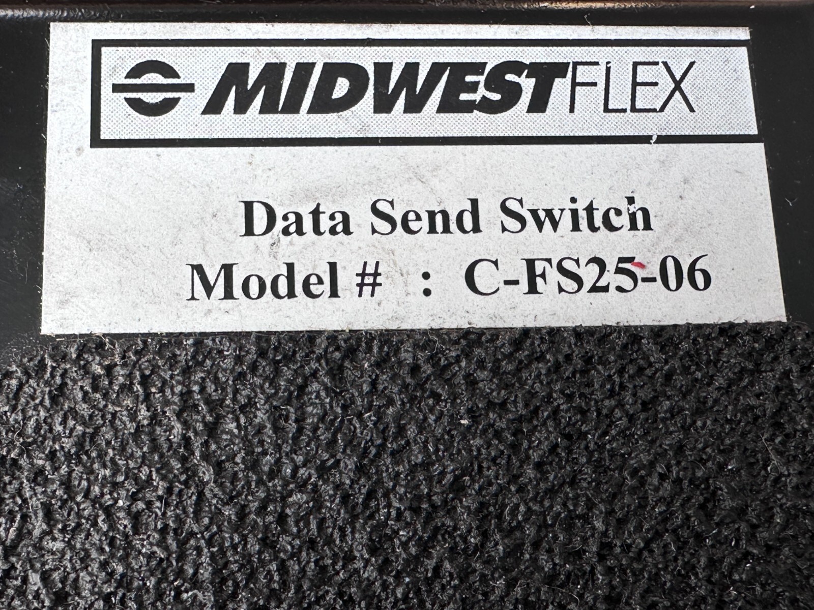 Midwest Flex C-FS25-06 Data Send Switch (Lot of 3)