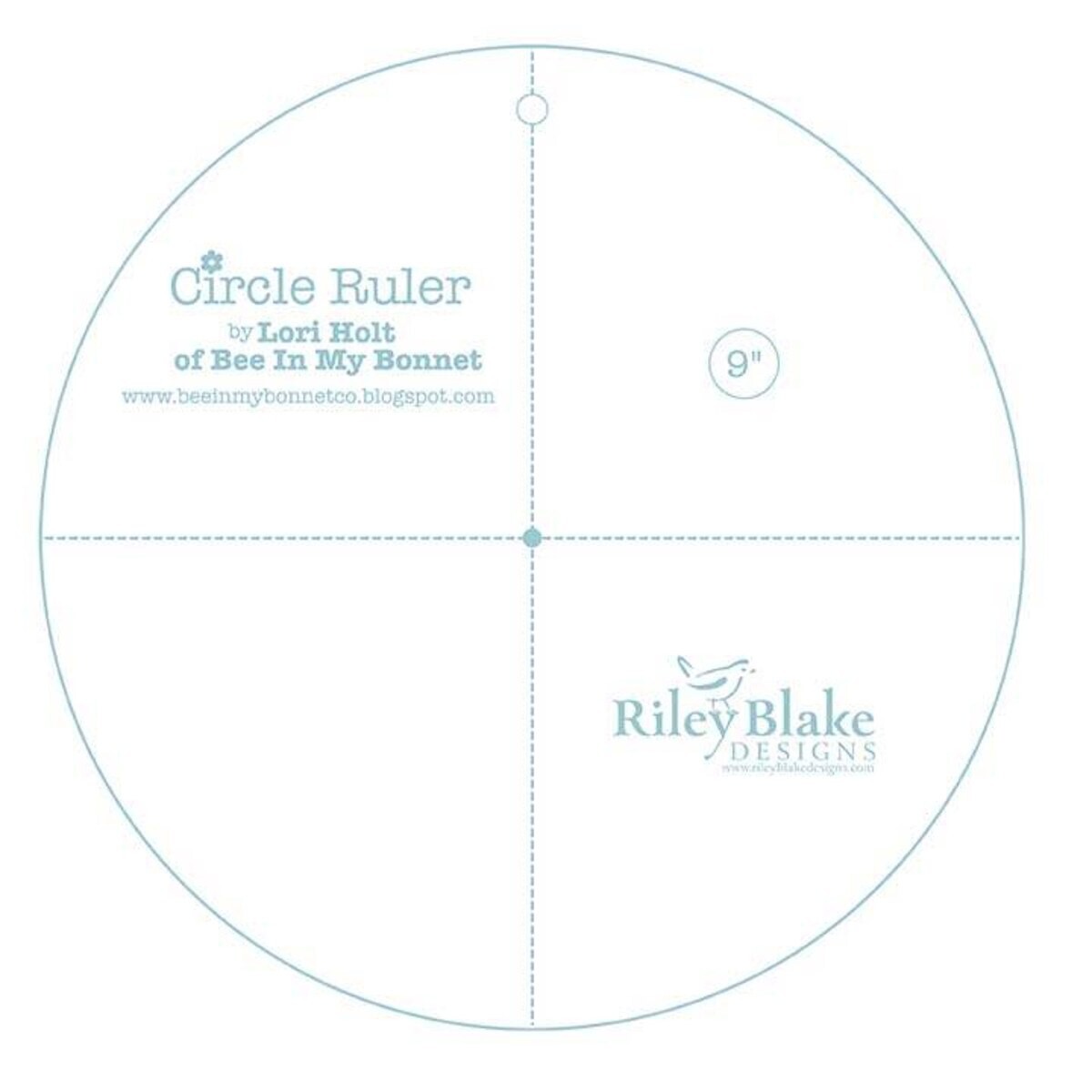 Lori Holt Circle Ruler 9" **STRULER-4197**