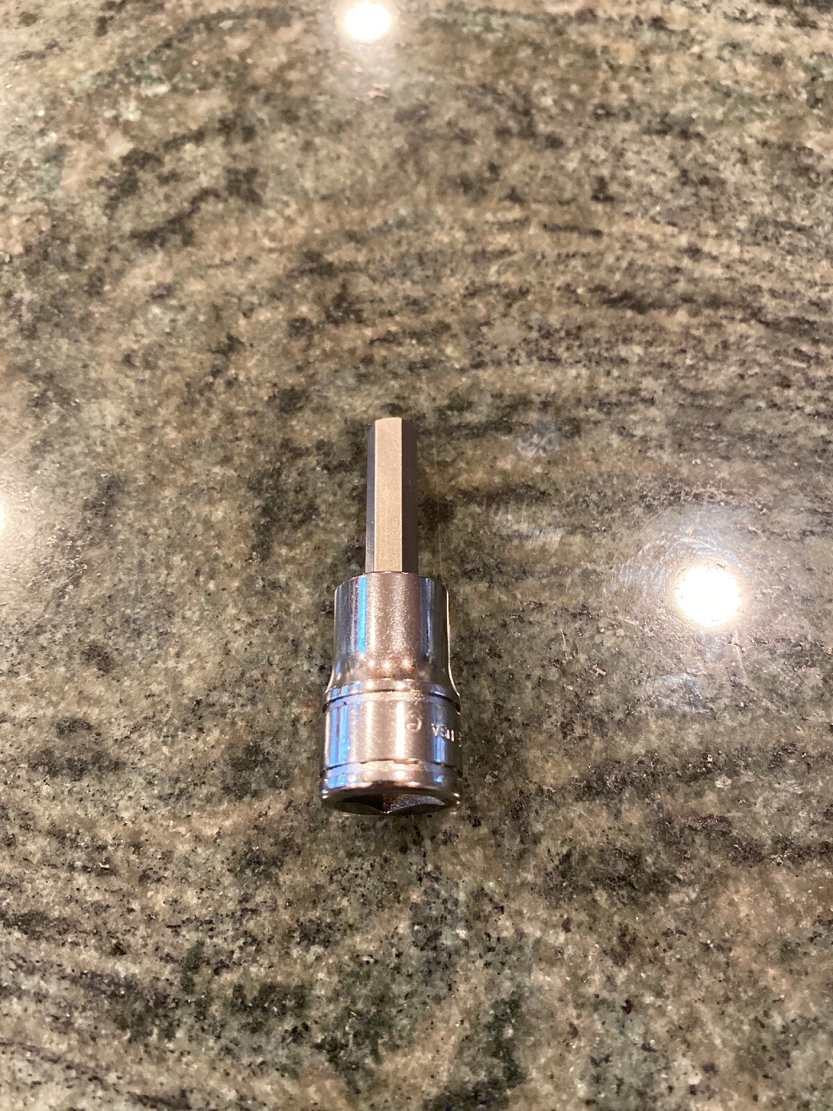 Snap-On fa8e 1/4" 3/8" drive sae standard hex bit chrome socket new