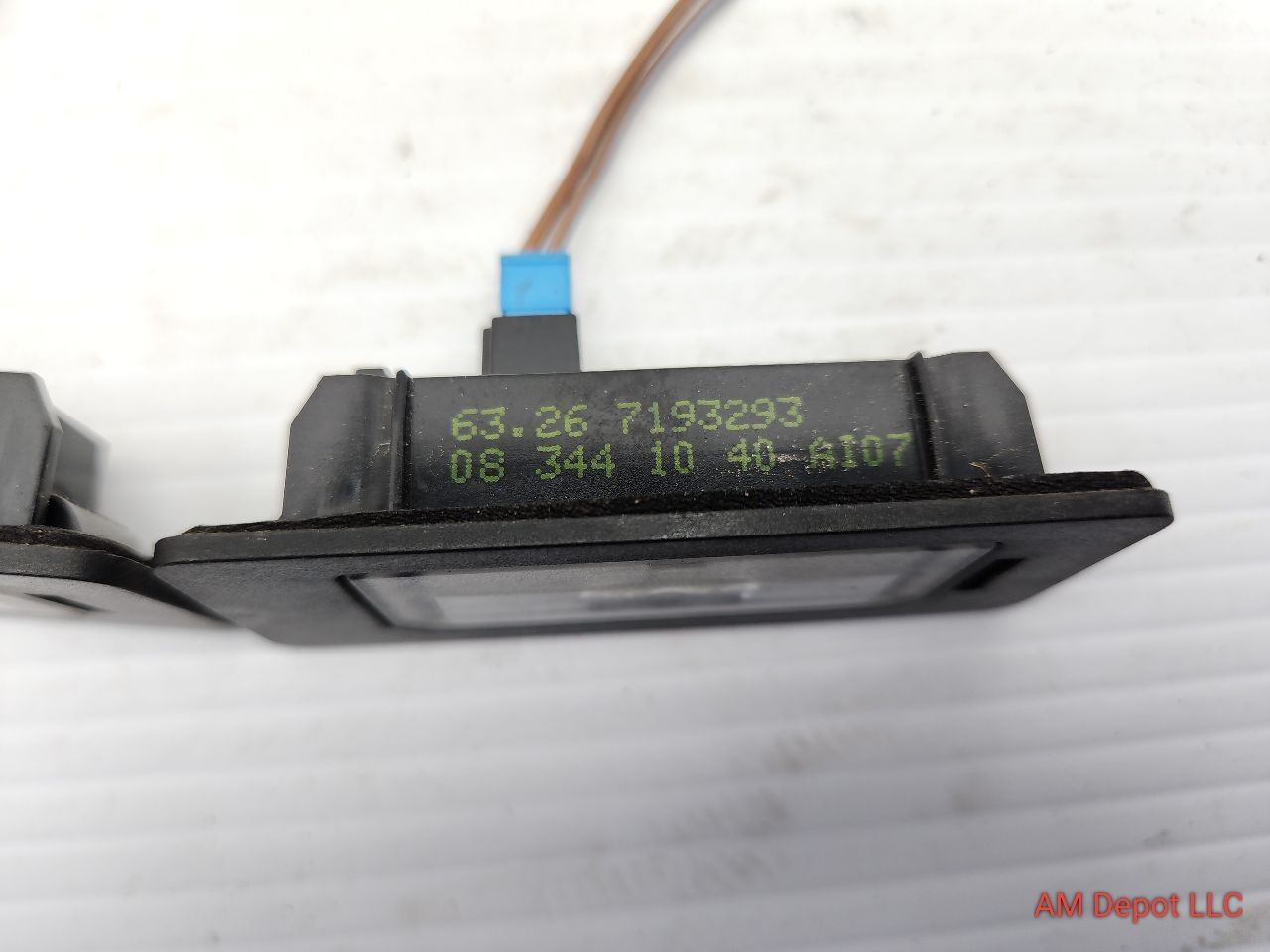 2009 BMW 135i 128i 335i E90 E82 E88 LED Rear License Plate Light Set 2pc 7193293