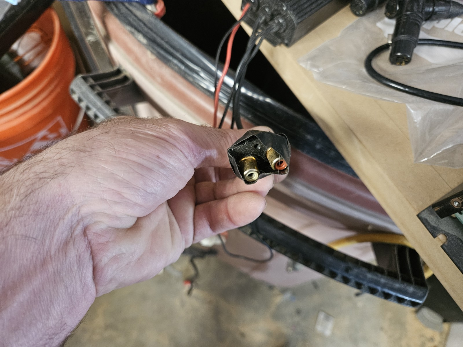 Adcom Car Audio Processors And Packages Of Balanced Cables Untested